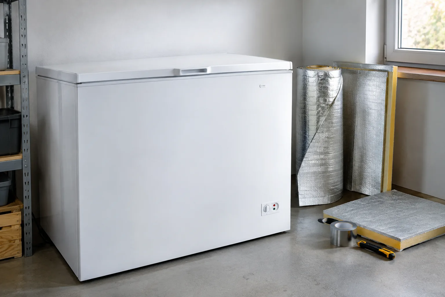 Gefrierschrank energieeffizient machen: DIY-Isolierung und Effizienzmassnahmen